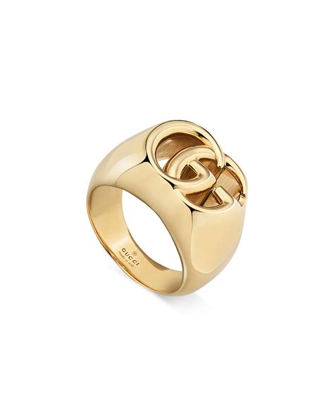 gucci ring gold gg